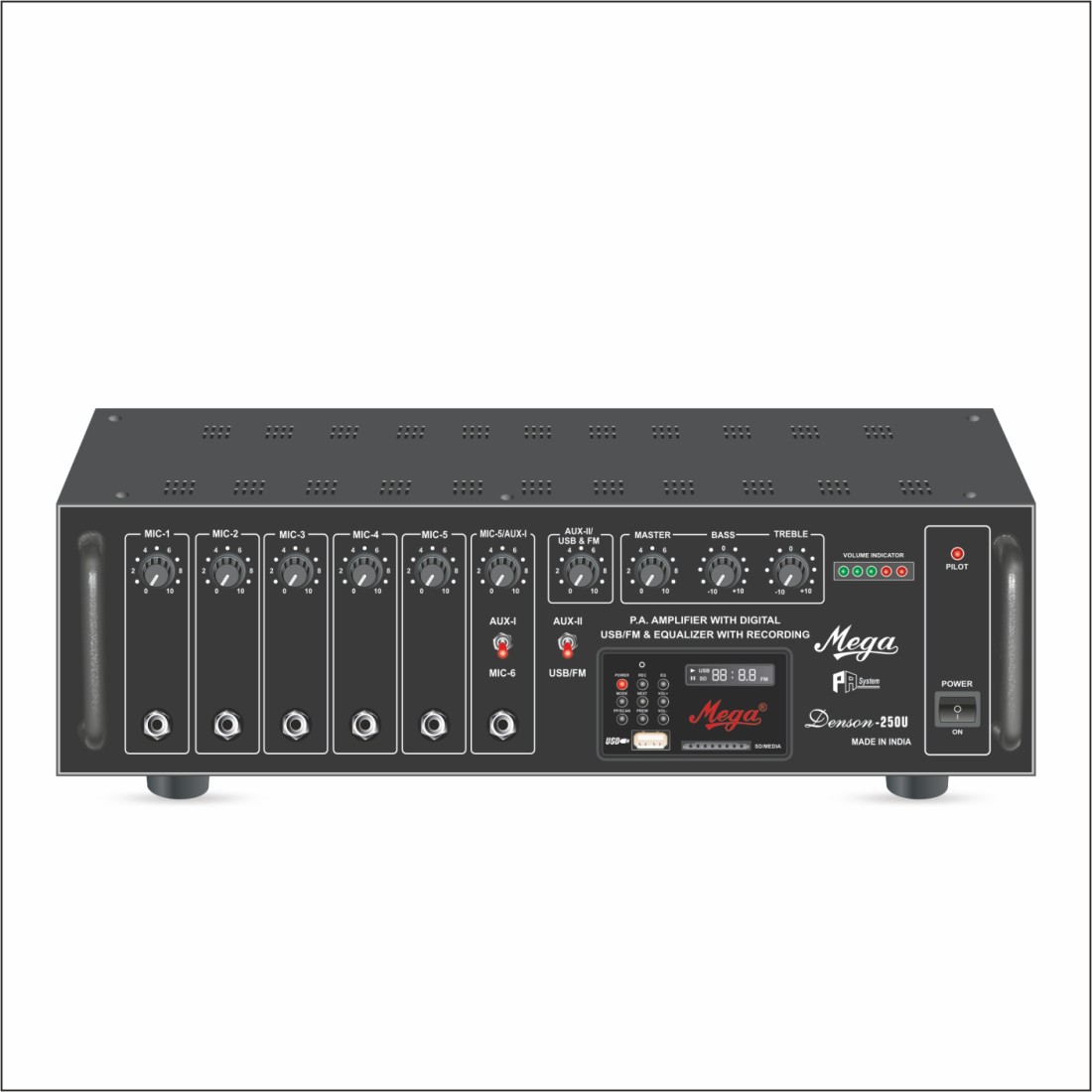 DJ & P.A. High Power Mixer Amplifiers